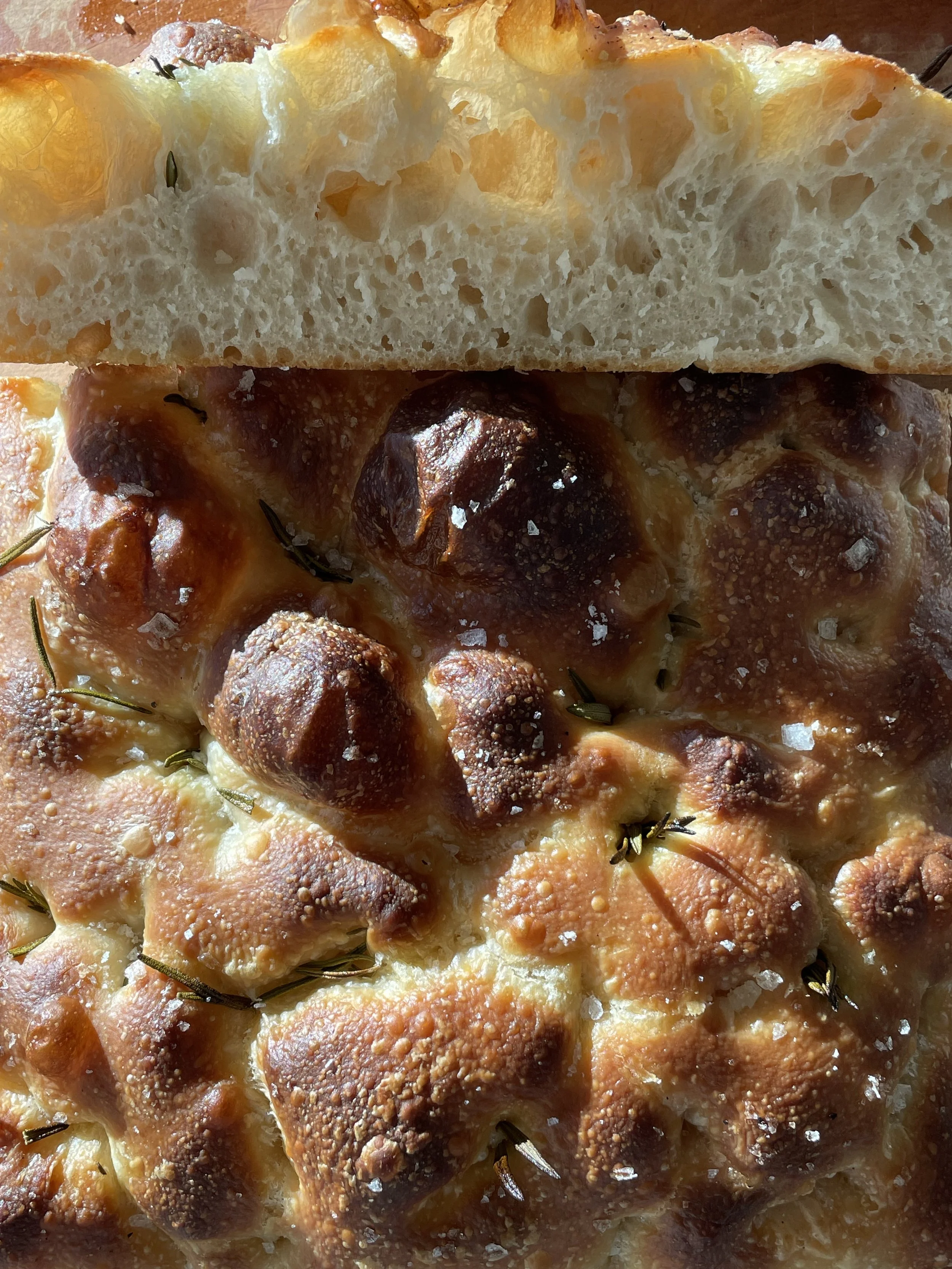 Rosemary X Sea Salt Sourdough Focaccia