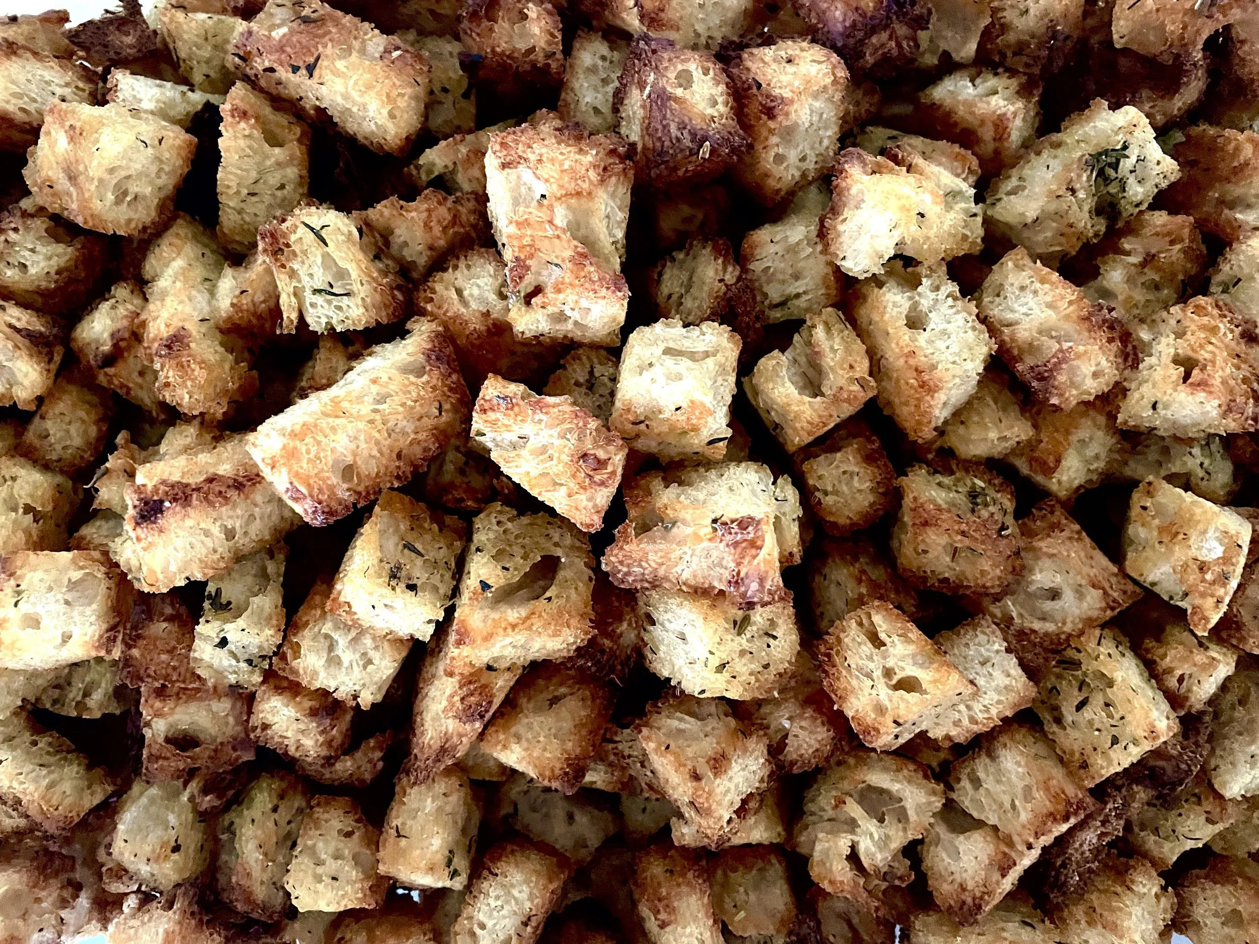 Sourdough Toasty Bits