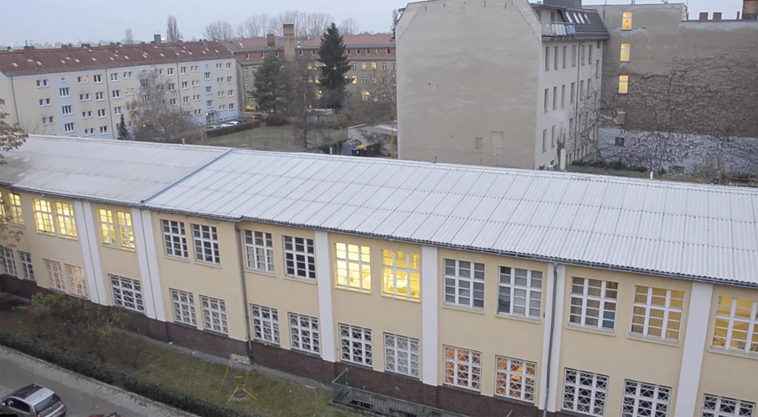 Grund, 
(Abschied von Mörikestrasse, Abschied von Rathenau-Hallen)
Still from video