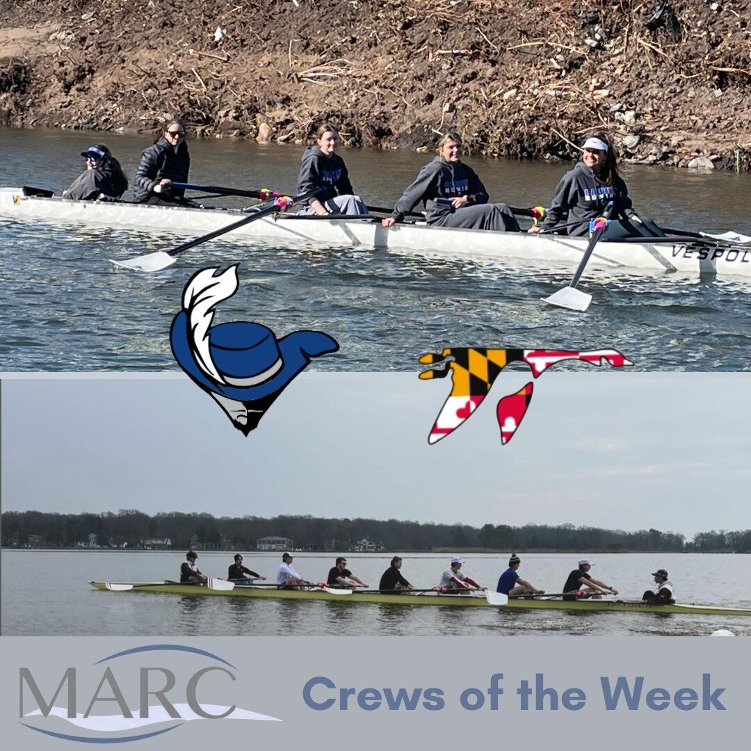 Congrats to the @cabrinirowing Women's Varsity Four and the @washcollmenrow Men's Varsity 8+, our winners for the 2024 season's first MARC Crew of the Week! Read the full story here: 
https://www.marcrowing.com/news/first-crews-of-the-week-announced-