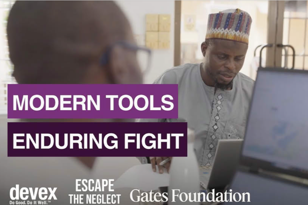 cover for docuseries on tropical diseases in nigeria