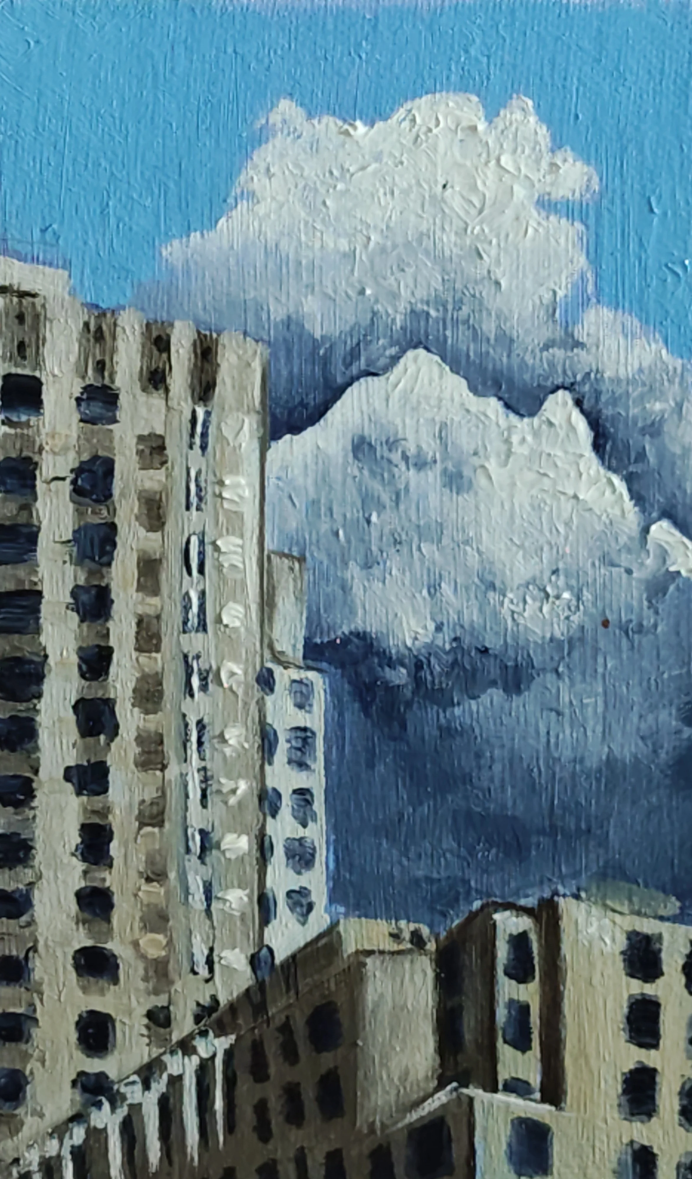 Untitled - Plein Air - 2026 - 5x3 Oil on board