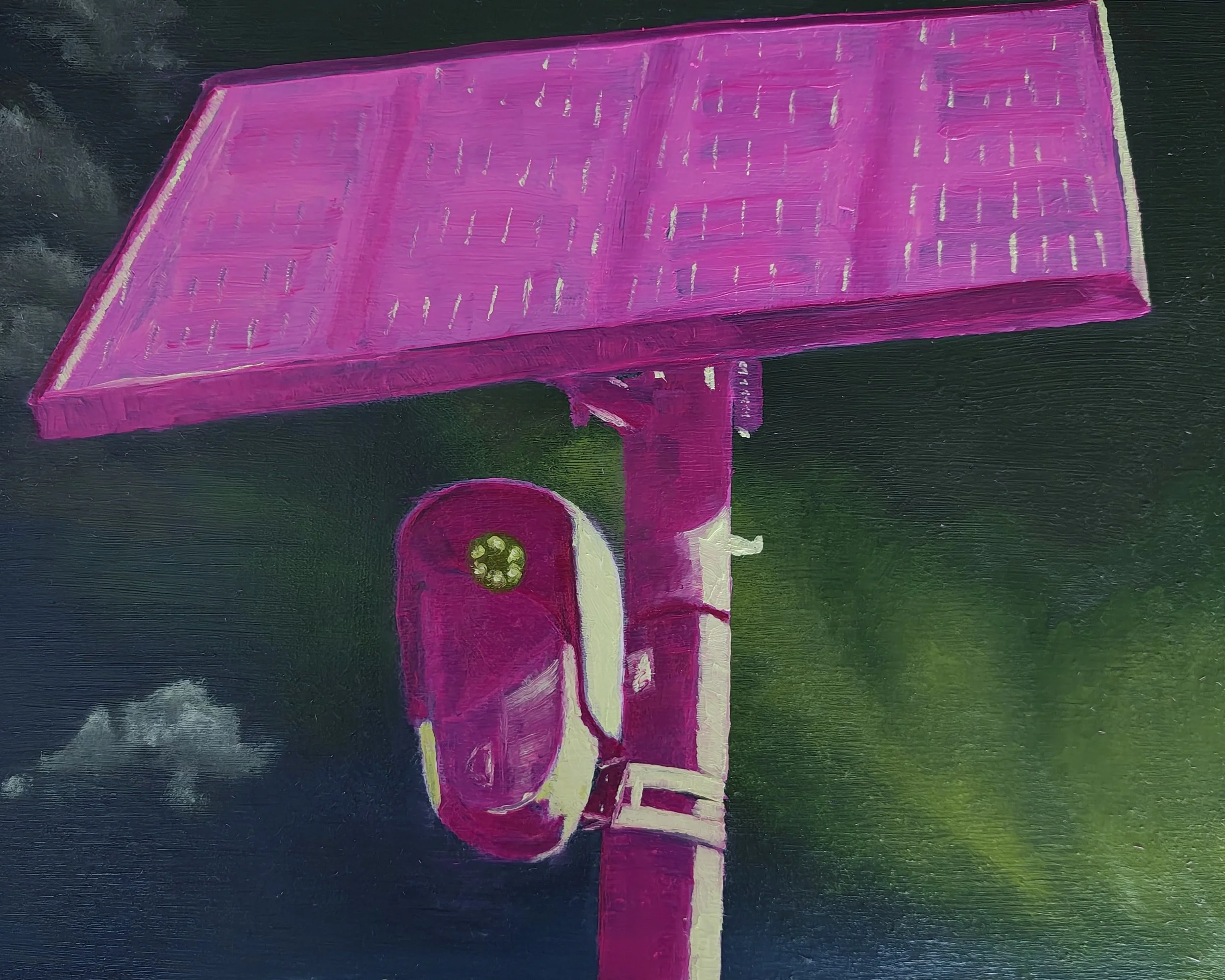 Panopticonic - 2026 - 8x10 oil on panel