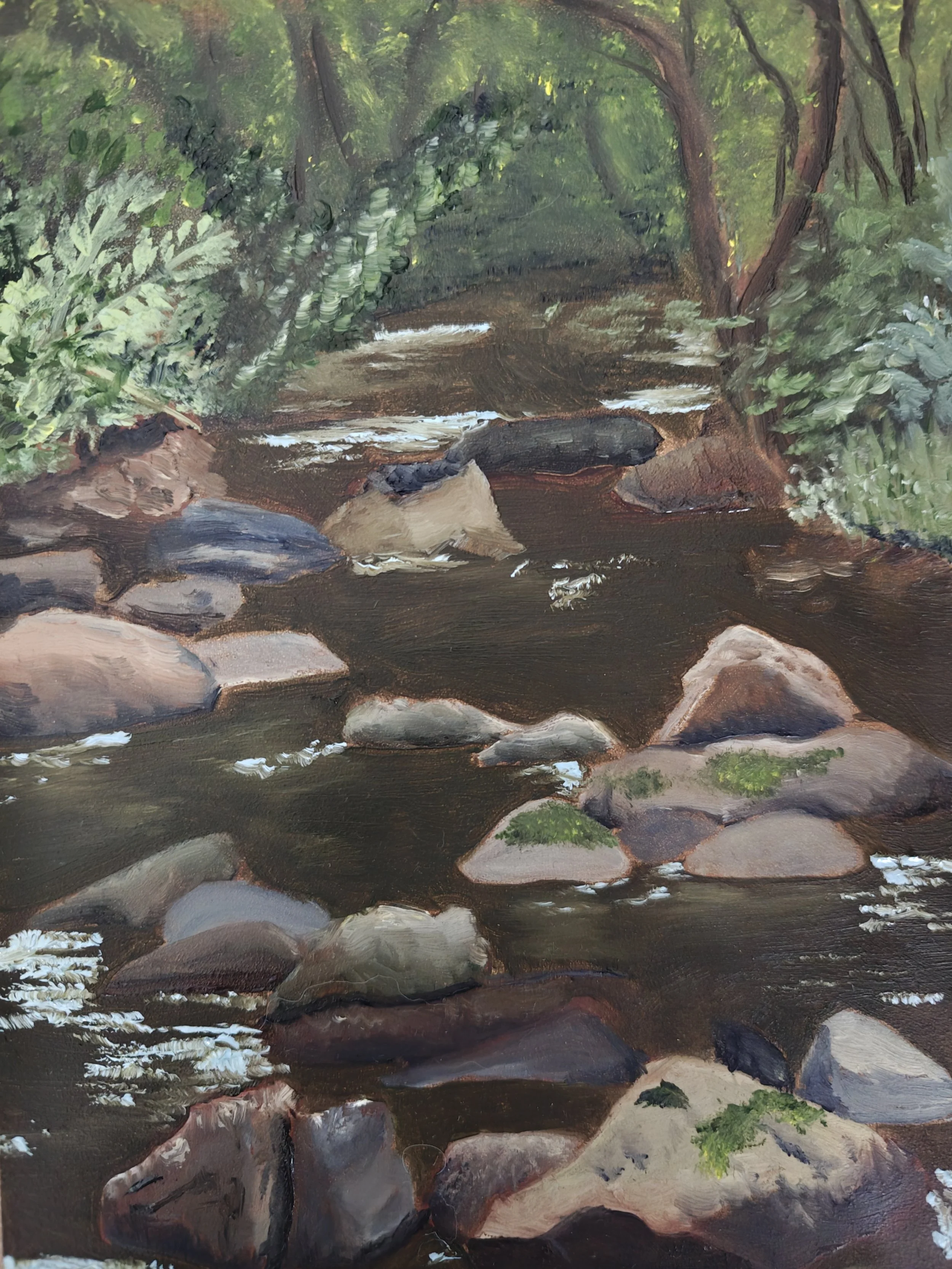 Untitled - Plein Air - 2026 - 7x5 Oil on board 