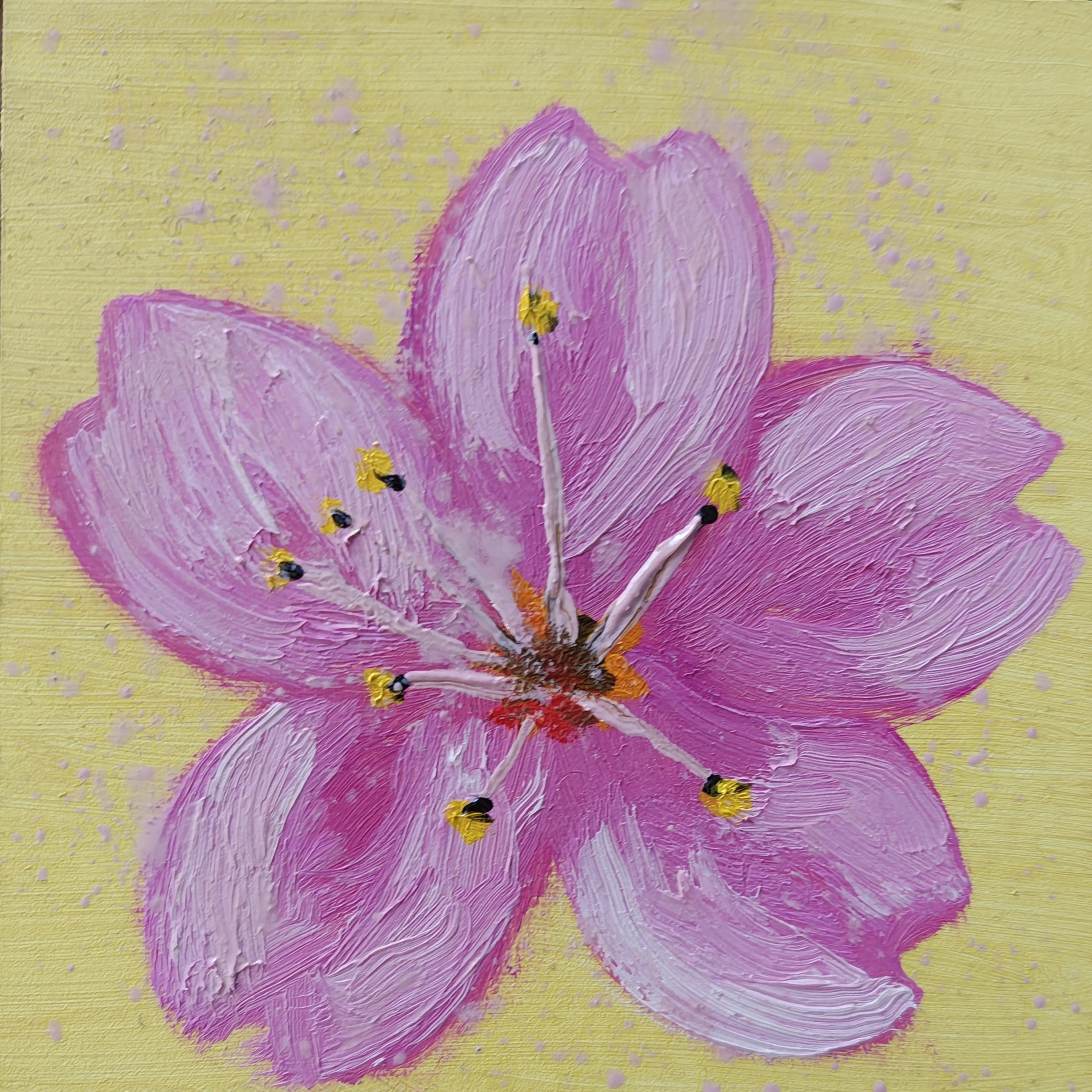 SOLD - Untitled - 2026 - 4X4 Oil on board