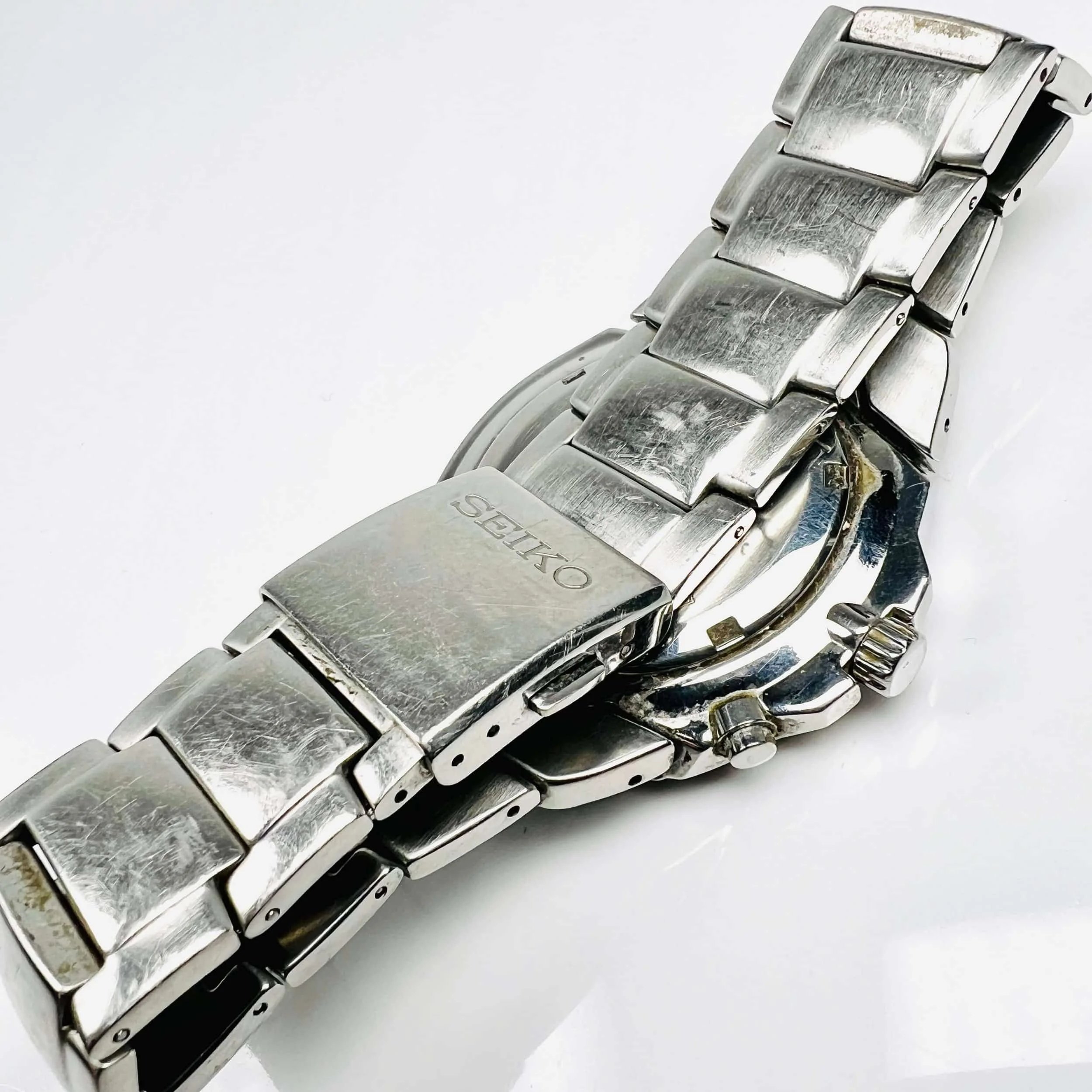 Seiko watch polishing before