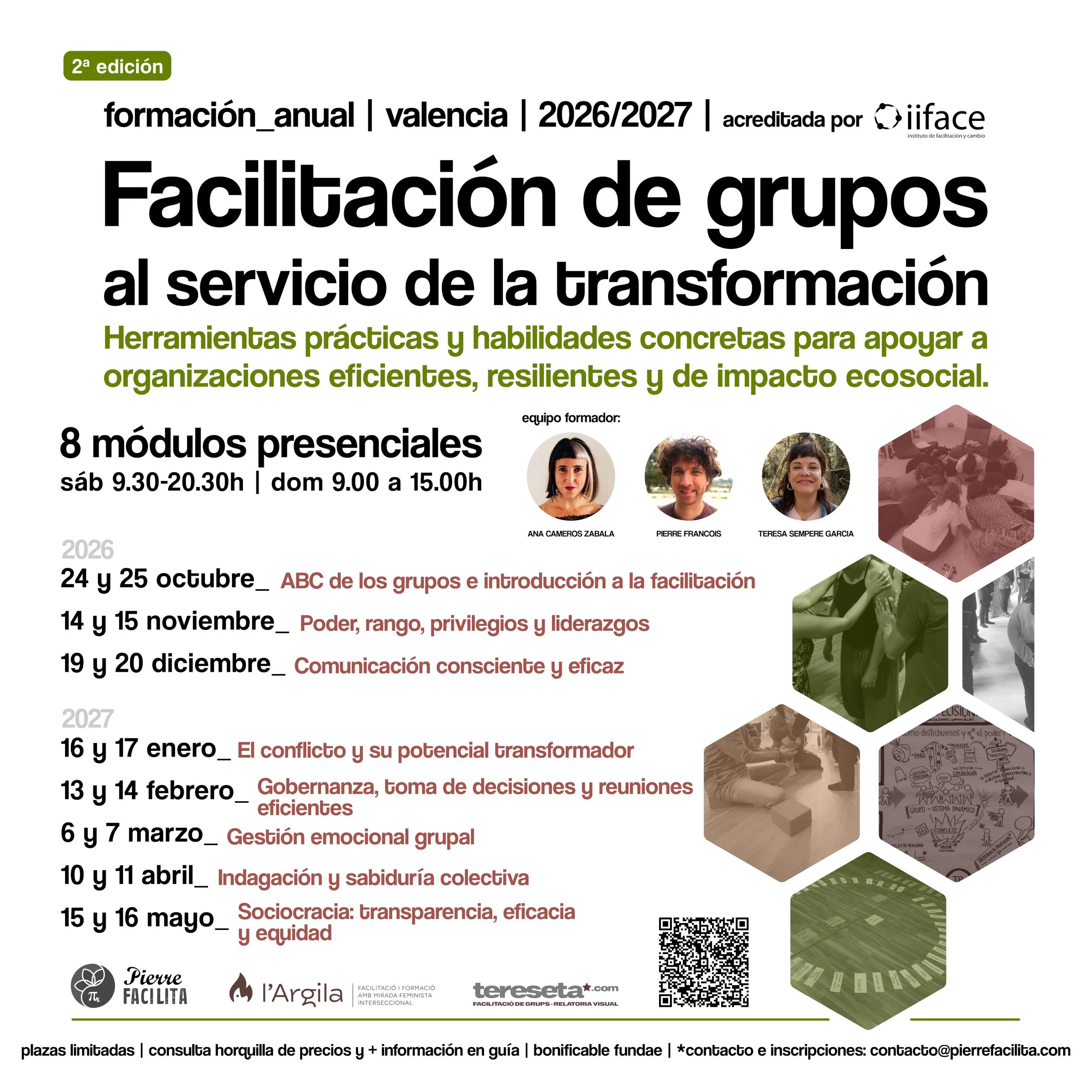 ….La facilitación de grupos al servicio de la transformación..La facilitación de grupos al servicio de la transformación…. 