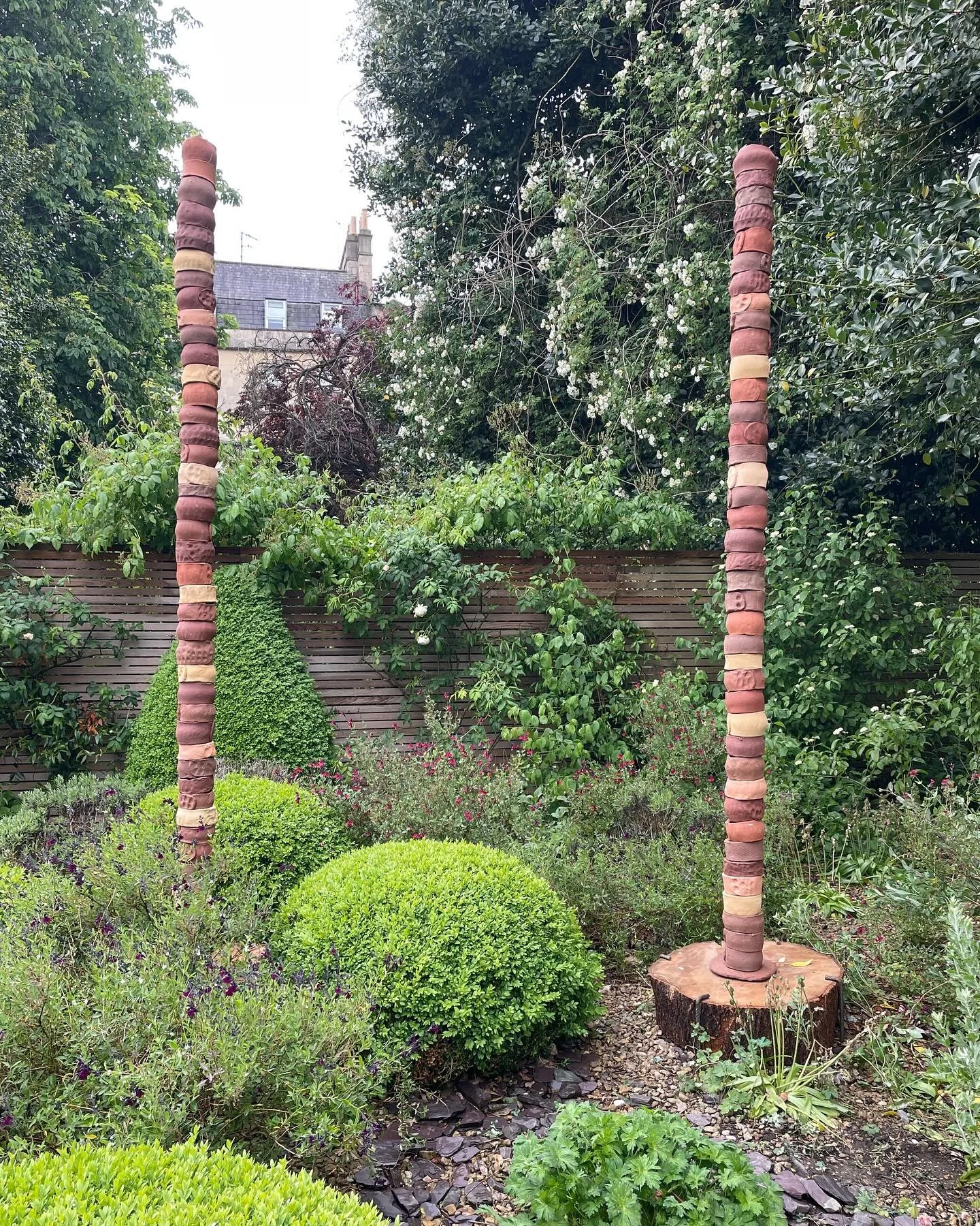 Ash sculptures are all up in the Royal Crescent Hotel gardens for @axlearts and @somerset_art_works sculpture exhibition which opens on Friday 23rd May until September. Thrilled to be exhibiting alongside such talented sculptors @barrydaviesrcasculpt