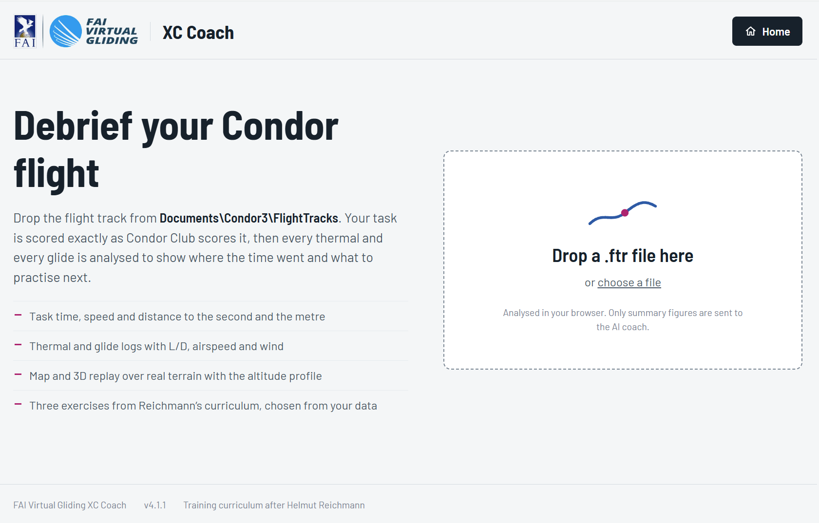 XC Coach is live: the first tool of the Virtual Gliding Innovation Program