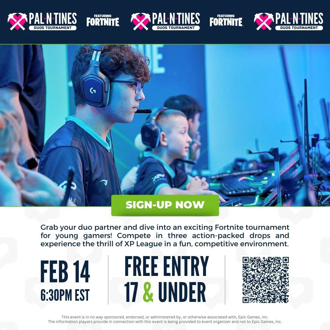 Duos that stay together, win together. Think you and your teammate have the best chemistry? Prove it on Feb 14 in XP League&rsquo;s Fortnite showdown. 🔥🏆