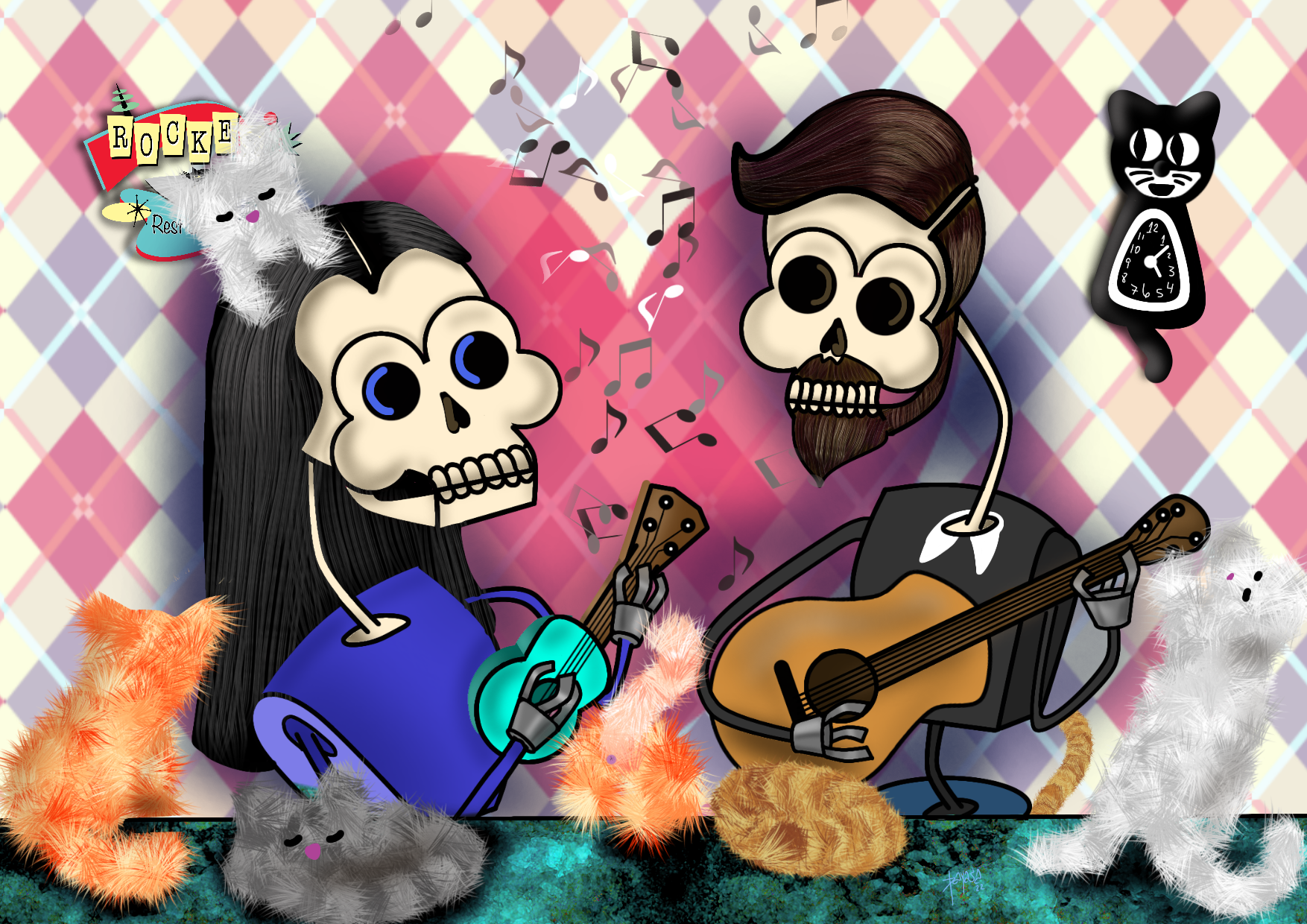 The Boss and his Wife