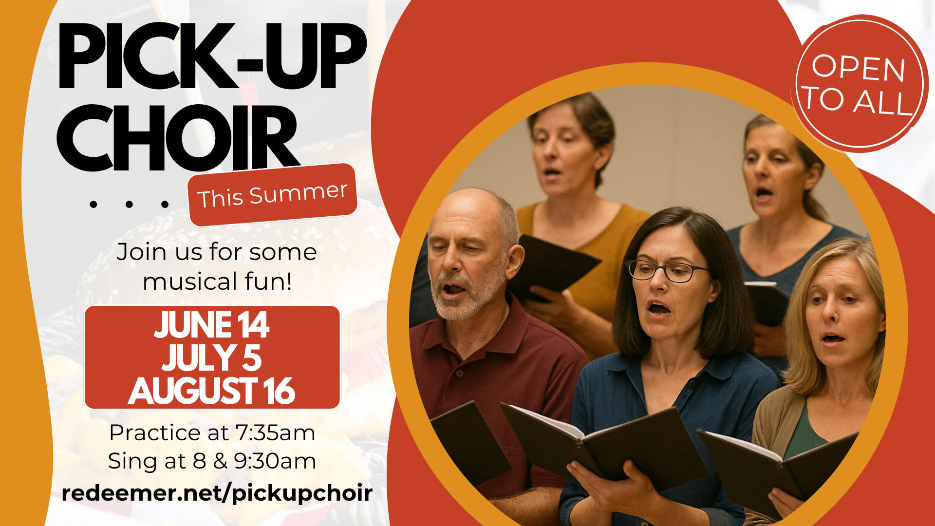 Pick-Up Choir • June 14