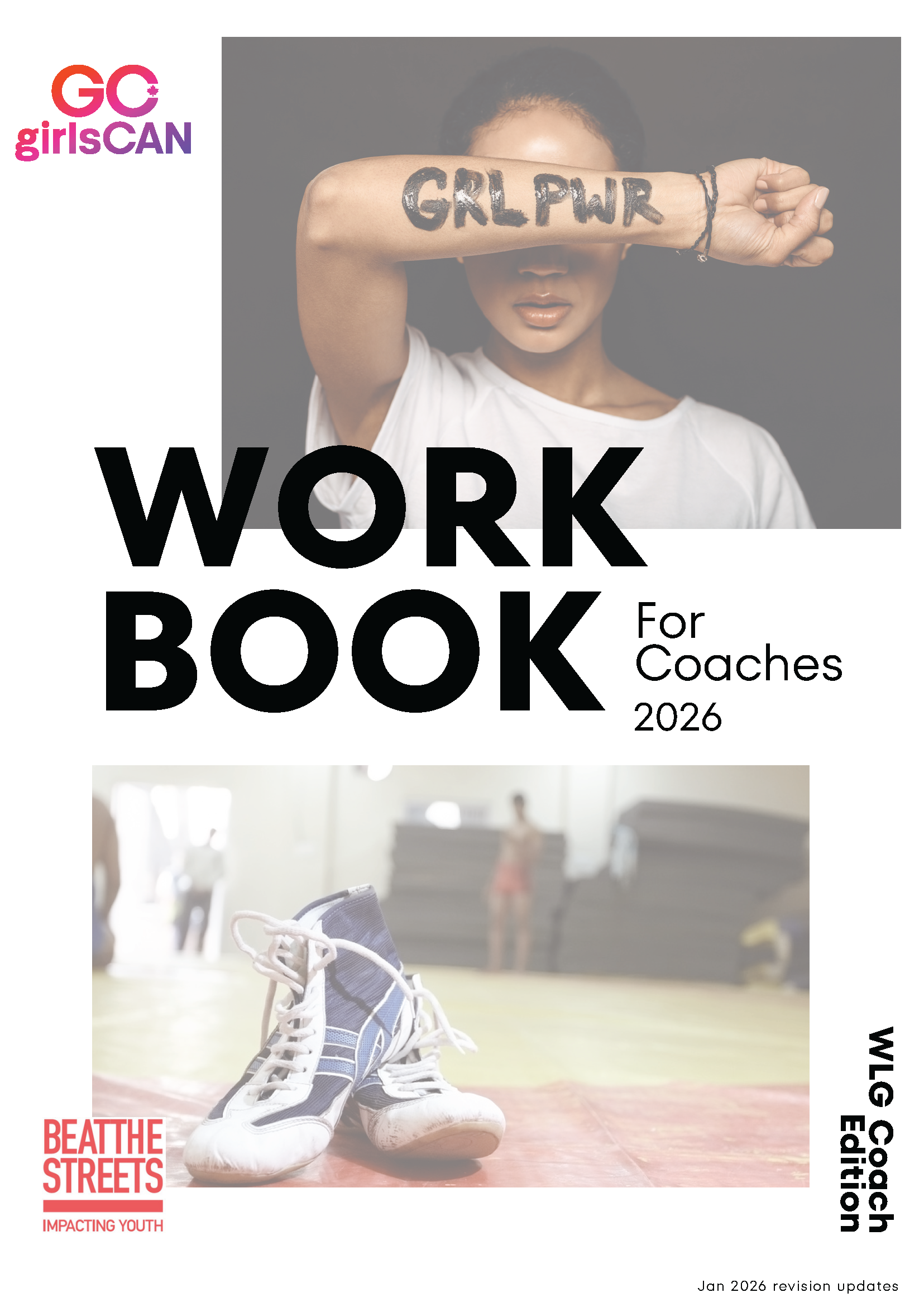 Cover of Girls CAN Work book for Coaches, 2026