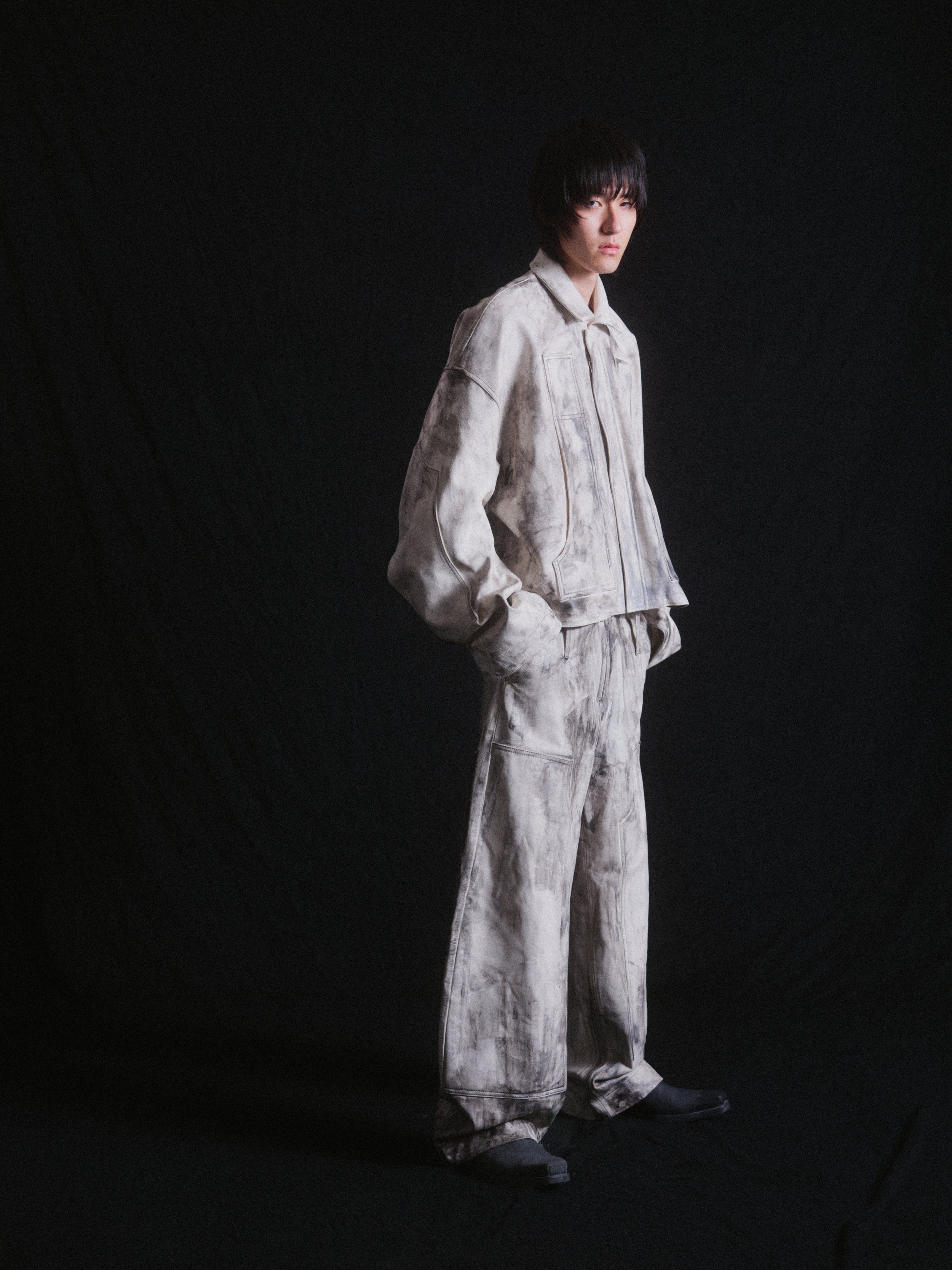 LEATHER WORKWEAR PANT