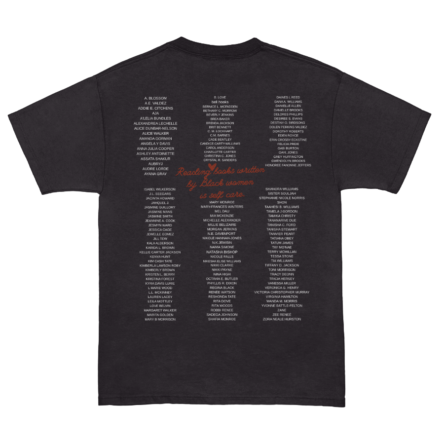 Reading Books Written By Black Women Always Feels Like A Little Kiss On The Forehead Graphic T-Shirt