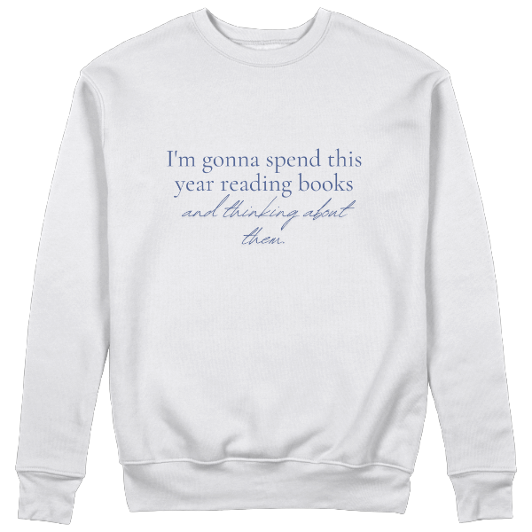 I’m Gonna Spend This Year Reading Books Graphic Sweatshirt