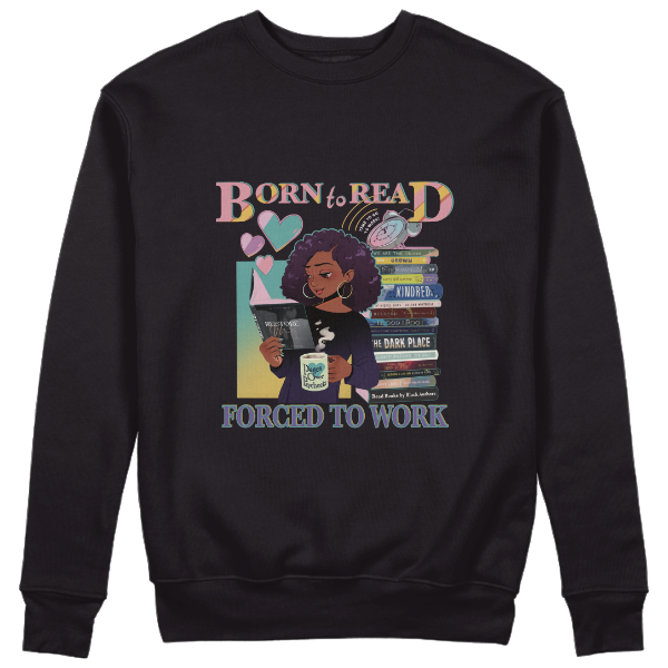 Born to Read Graphic Sweatshirt