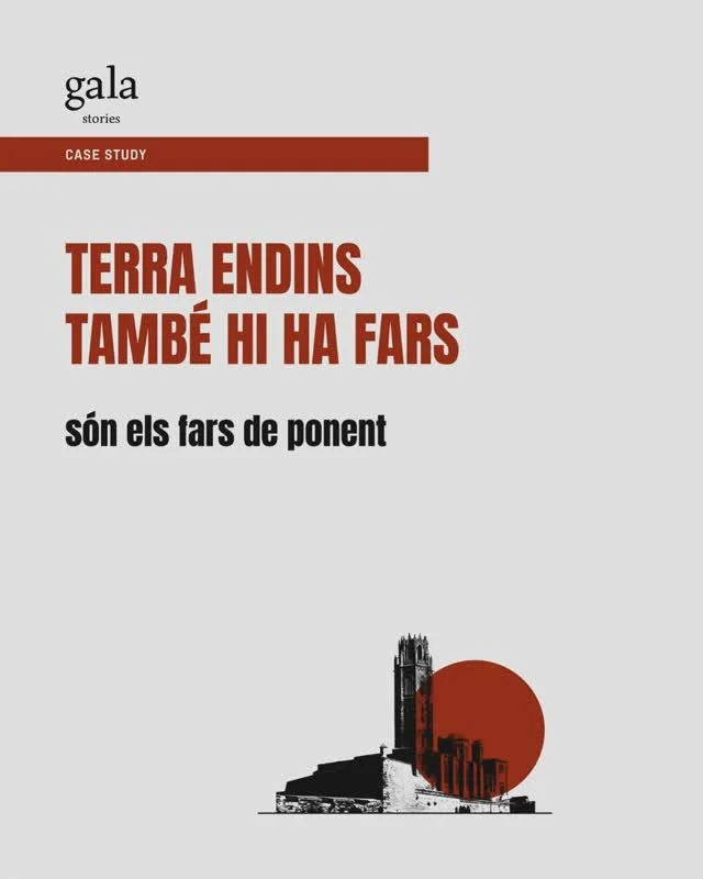 .

/ CAT /

𝗙𝗔𝗥𝗦 𝗗𝗘 𝗣𝗢𝗡𝗘𝗡𝗧
@farsdeponent

Hi ha marques que volen destacar.
I n&rsquo;hi ha que volen arrelar.

Fars de Ponent no crida.
No competeix per tend&egrave;ncia.
No necessita artifici.

Respira territori.
Respira llum.
Respira s