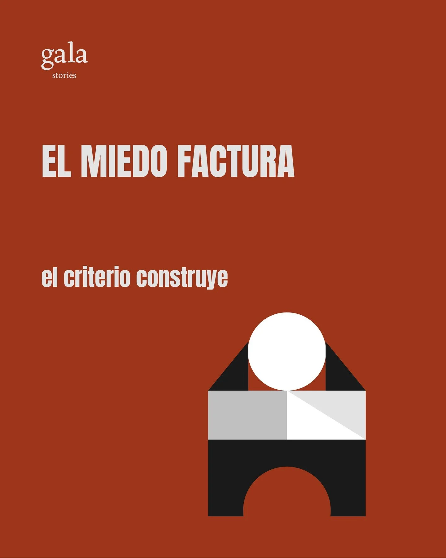 .

/ ESP /

𝗘𝗟 𝗠𝗜𝗘𝗗𝗢 𝗙𝗔𝗖𝗧𝗨𝗥𝗔.
𝗘𝗟 𝗖𝗥𝗜𝗧𝗘𝗥𝗜𝗢 𝗖𝗢𝗡𝗦𝗧𝗥𝗨𝗬𝗘.

Hay algo que cuesta aceptar cuando tienes una agencia:
decir que no da miedo.

Miedo a perder facturaci&oacute;n.
Miedo al vac&iacute;o.
Miedo a dejar pasar una op