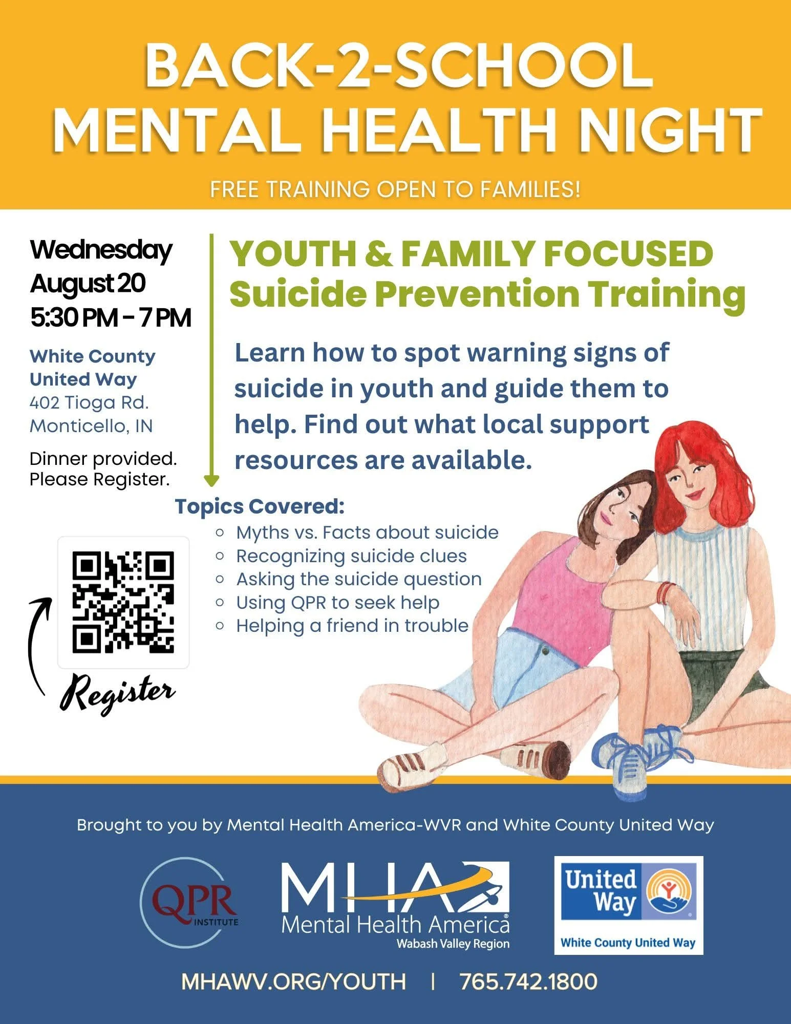 📚 Back to School Mental Health Night