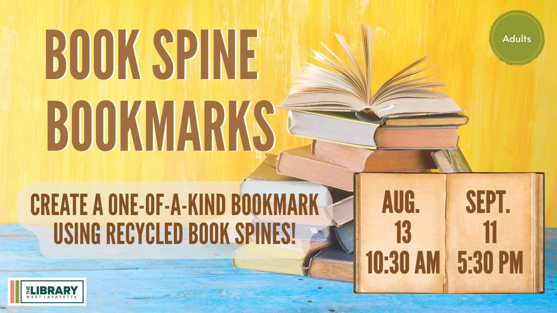 Book Spine Bookmarks