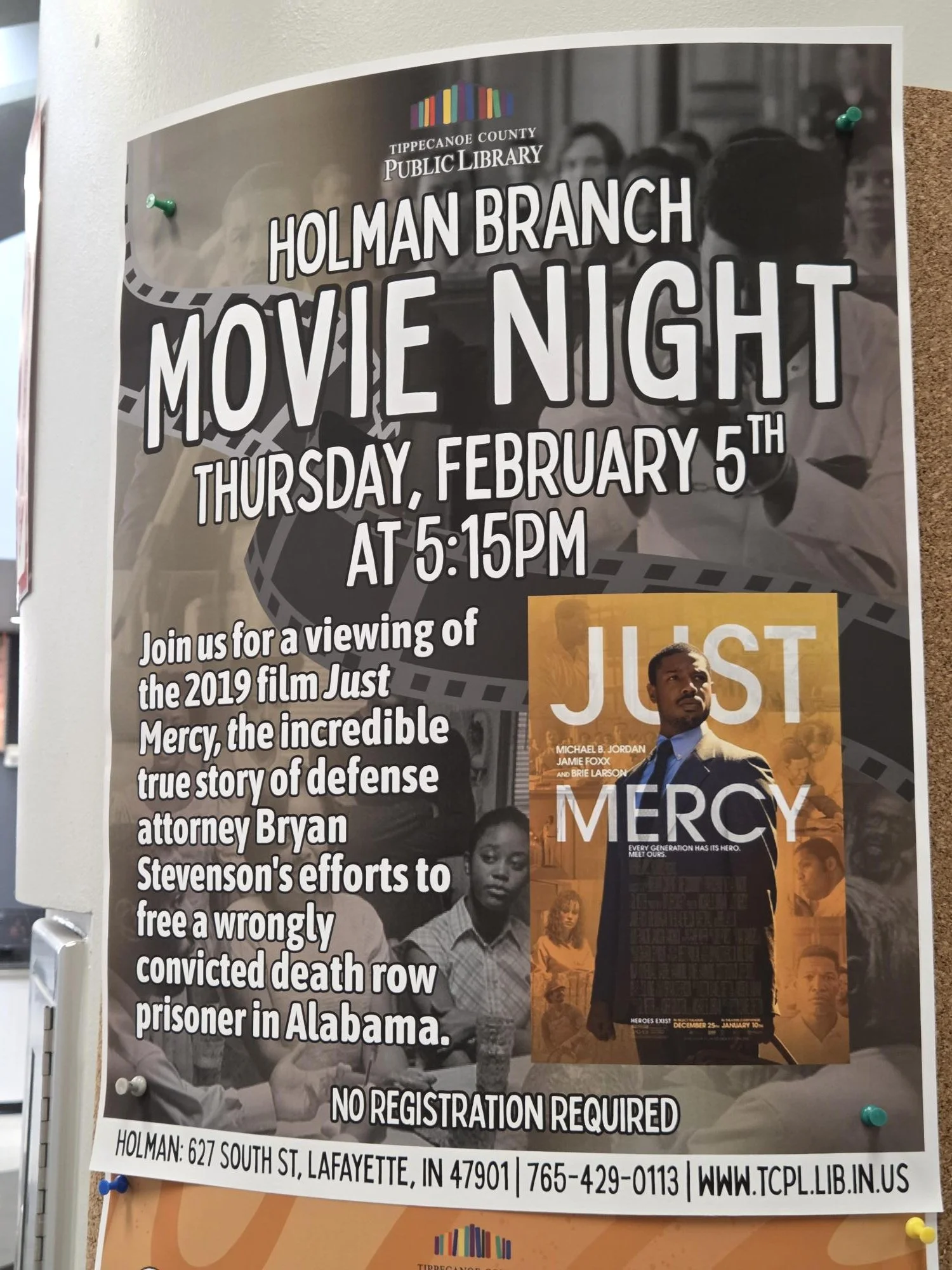 Just Mercy Movie Night