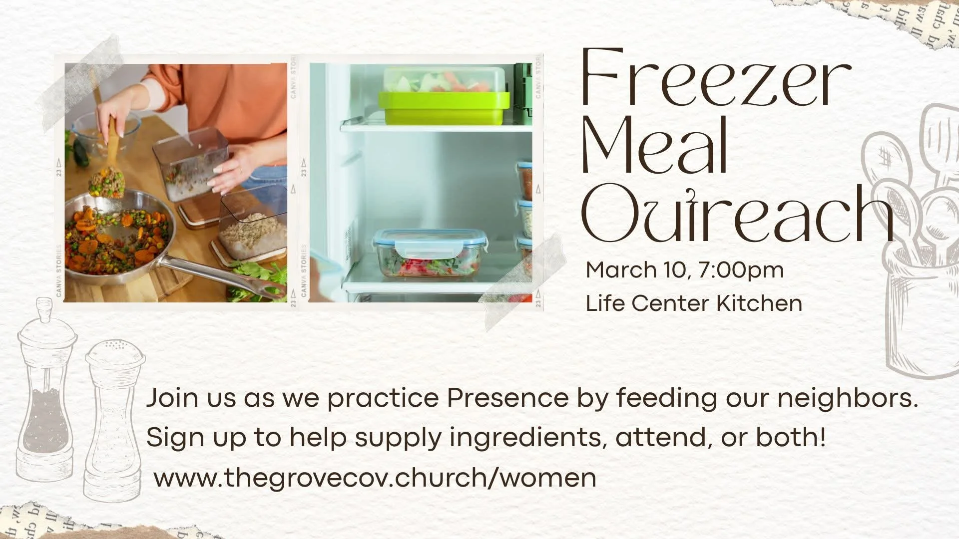 Freezer Meal Outreach