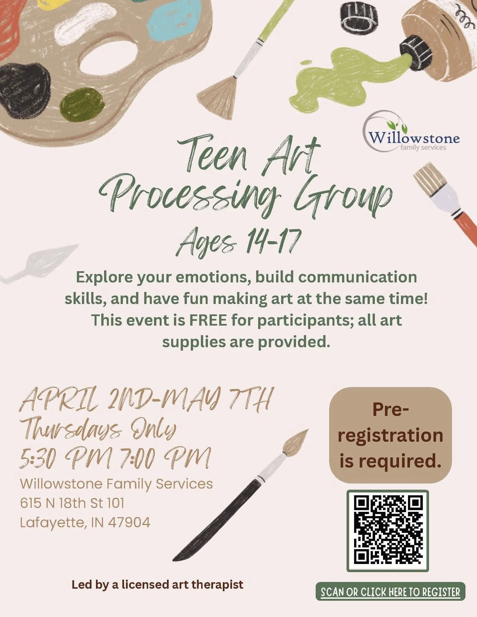 Teen Art Processing