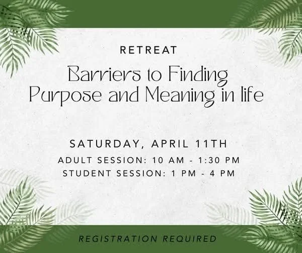 Barriers to finding your purpose