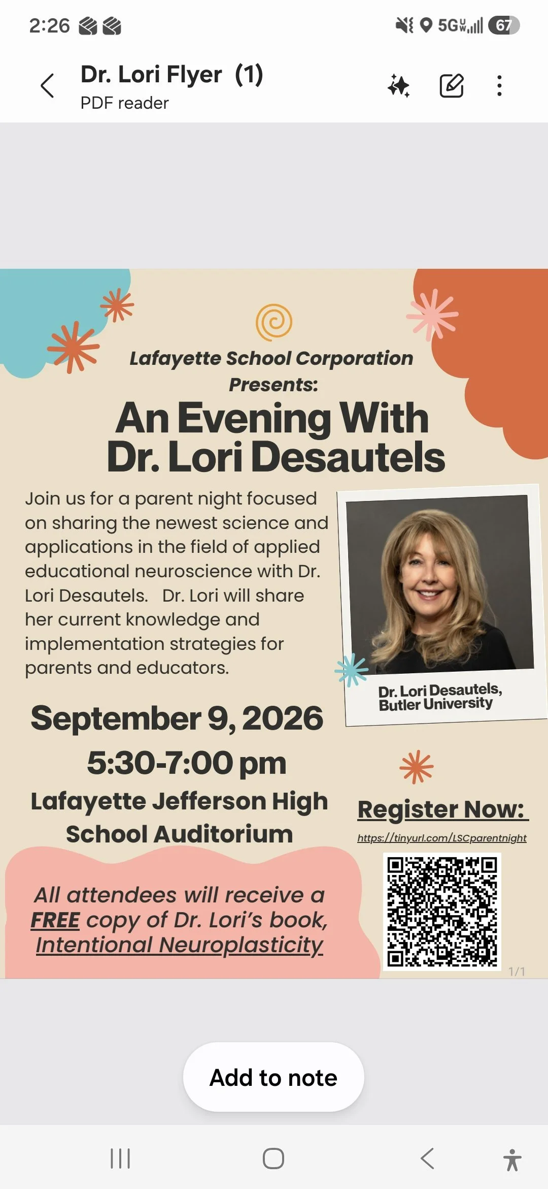 Dr. Desautels
