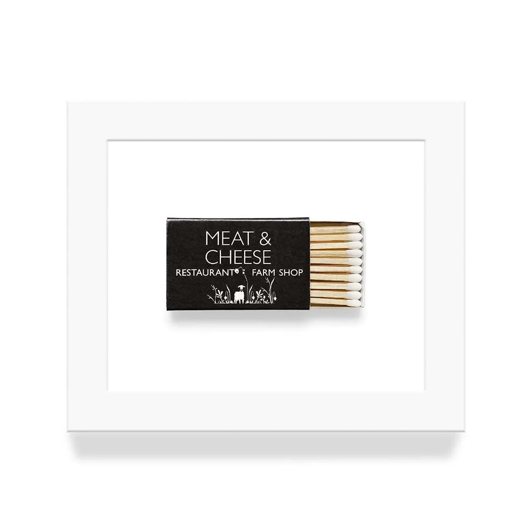 Meat & Cheese (Aspen, CO) Print matchbookdiaries — c r c