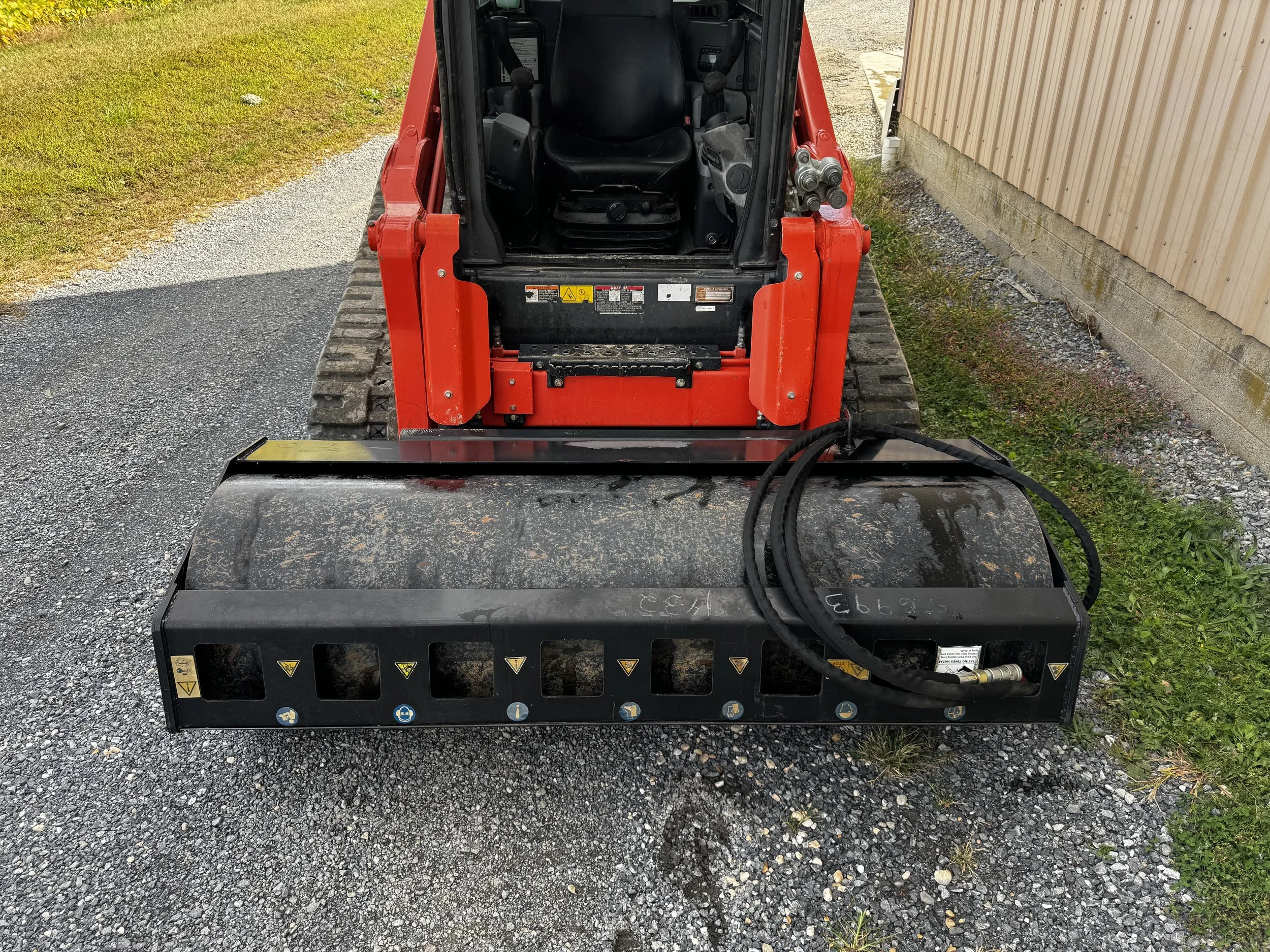 New Mower King SSVR72” Vibratory Roller