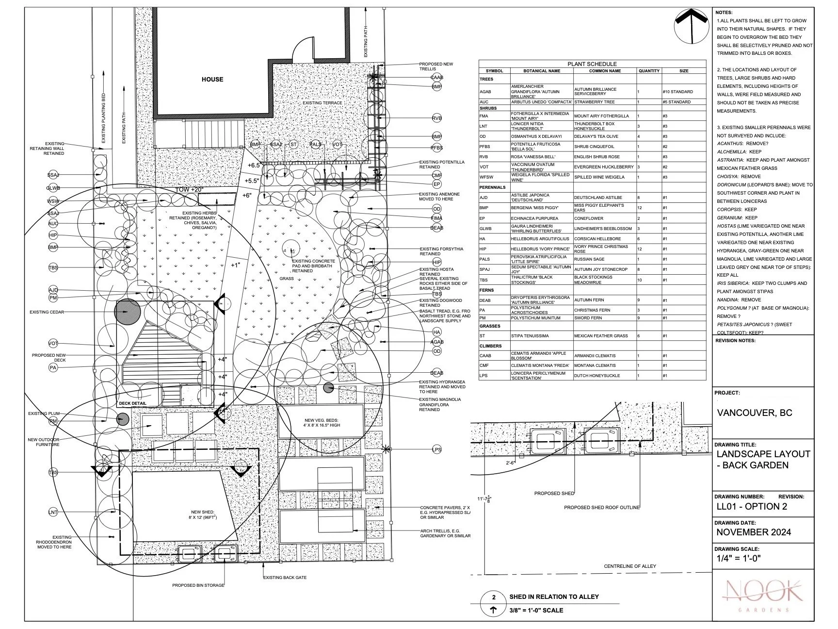 Landscape Design, East Vancouver