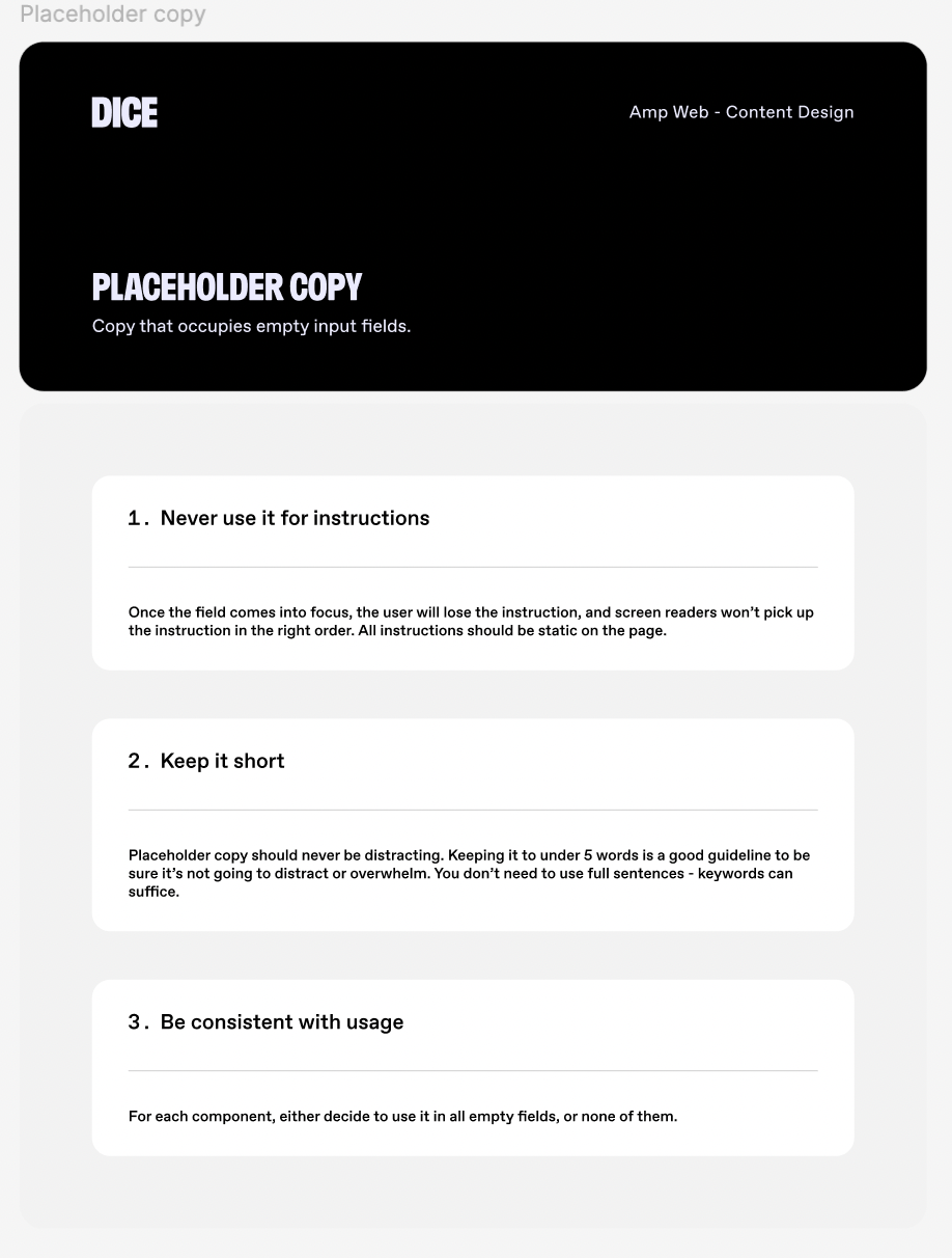 Building a content design system