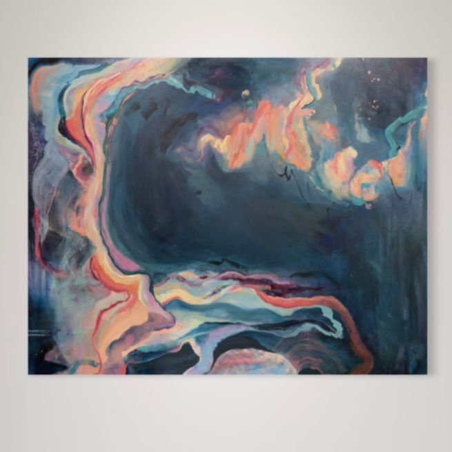 Beauty Along the Way - 48" x 60" x 1.5"