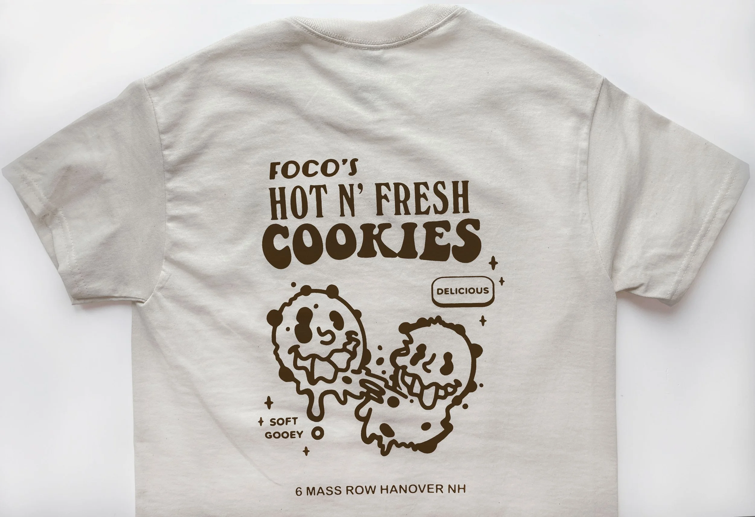 Gooey Cookies Dartmouth College T-shirt printing design
