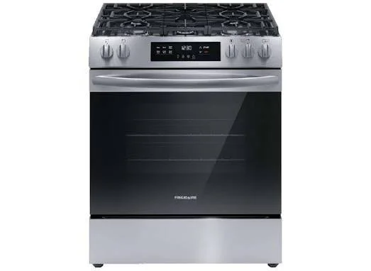 Frigidaire slide in gas stove with air fry