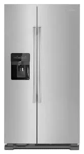 Amana two door stainless steel fridge
