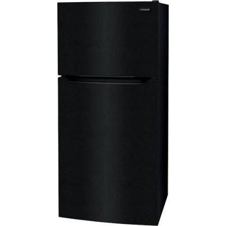 Frigidaire black top freezer fridge