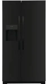 Frigidaire black side by side fridge