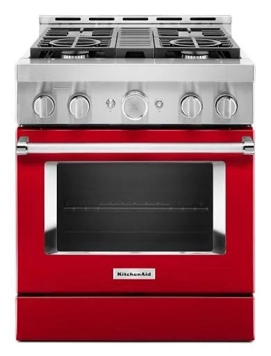 Kitchen aid commercial style gas range