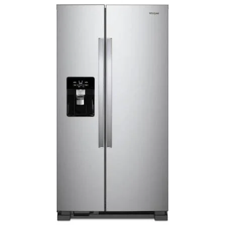 Whirlpool 33 in side by side fridge