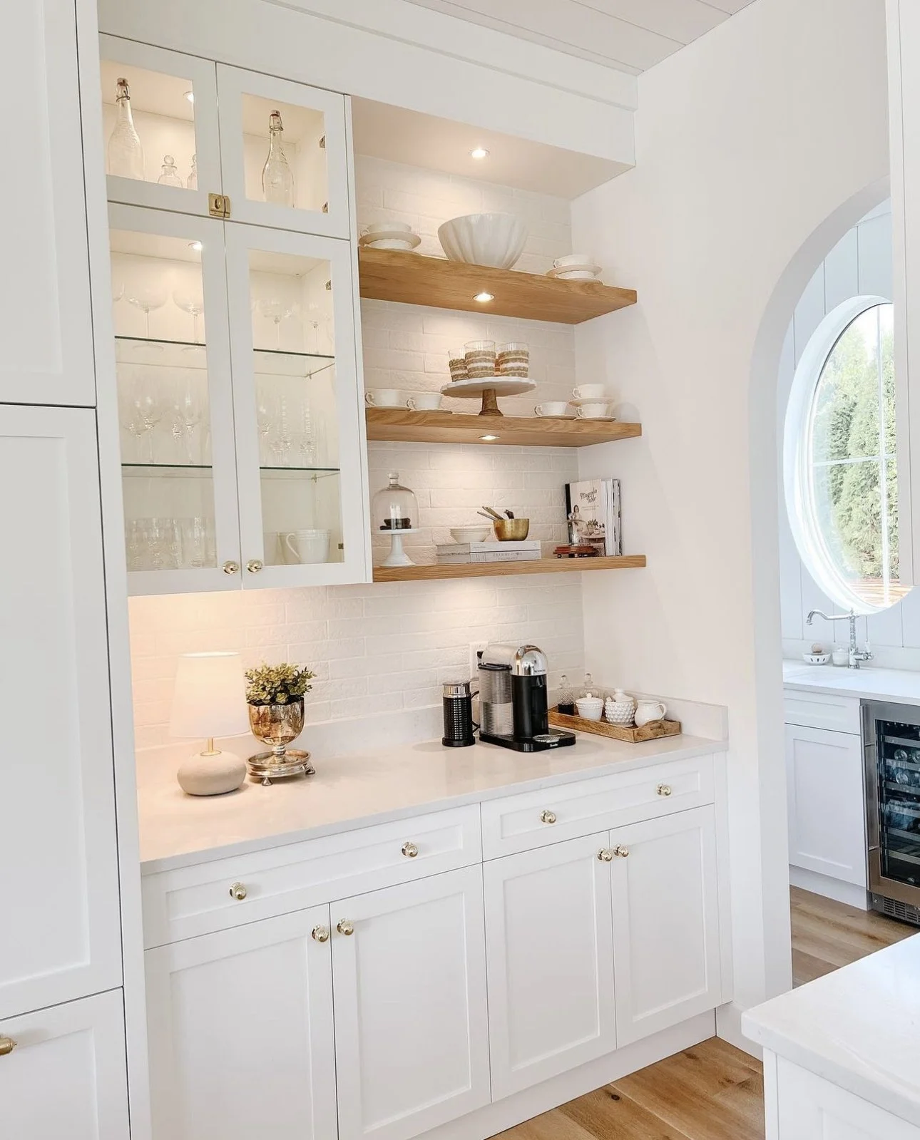 Transitional Kitchen With Warm Contemporary Detailing Kitchen Remodel by Arthur & Ani Custom Designs LLC kitchen quartz granite cabinets tile flooring project photo 5