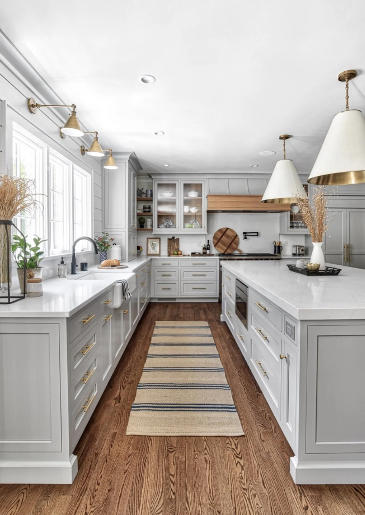 Transitional Kitchen Kitchen Remodel by Arthur & Ani Custom Designs LLC kitchen quartz granite cabinets tile flooring project photo