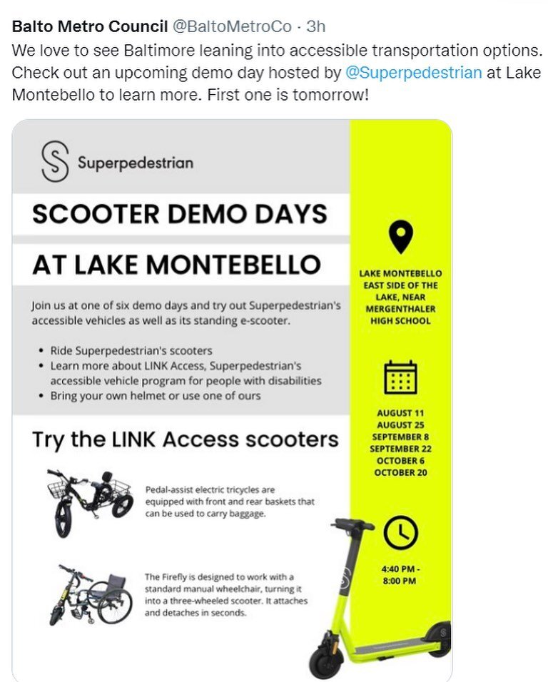 Wow - how cool! Scooter Demo Days Saturdays all through the fall at Lake Montebello! Who knew?
#scooterfun