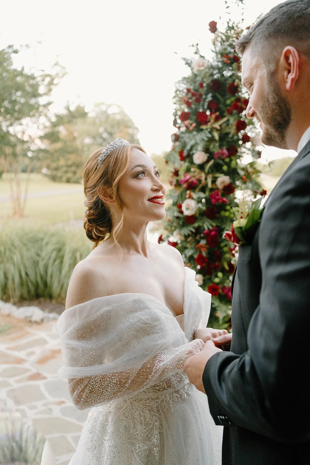 Romantic Wedding Flowers Rolling Oaks Estate — Huntsville Wedding