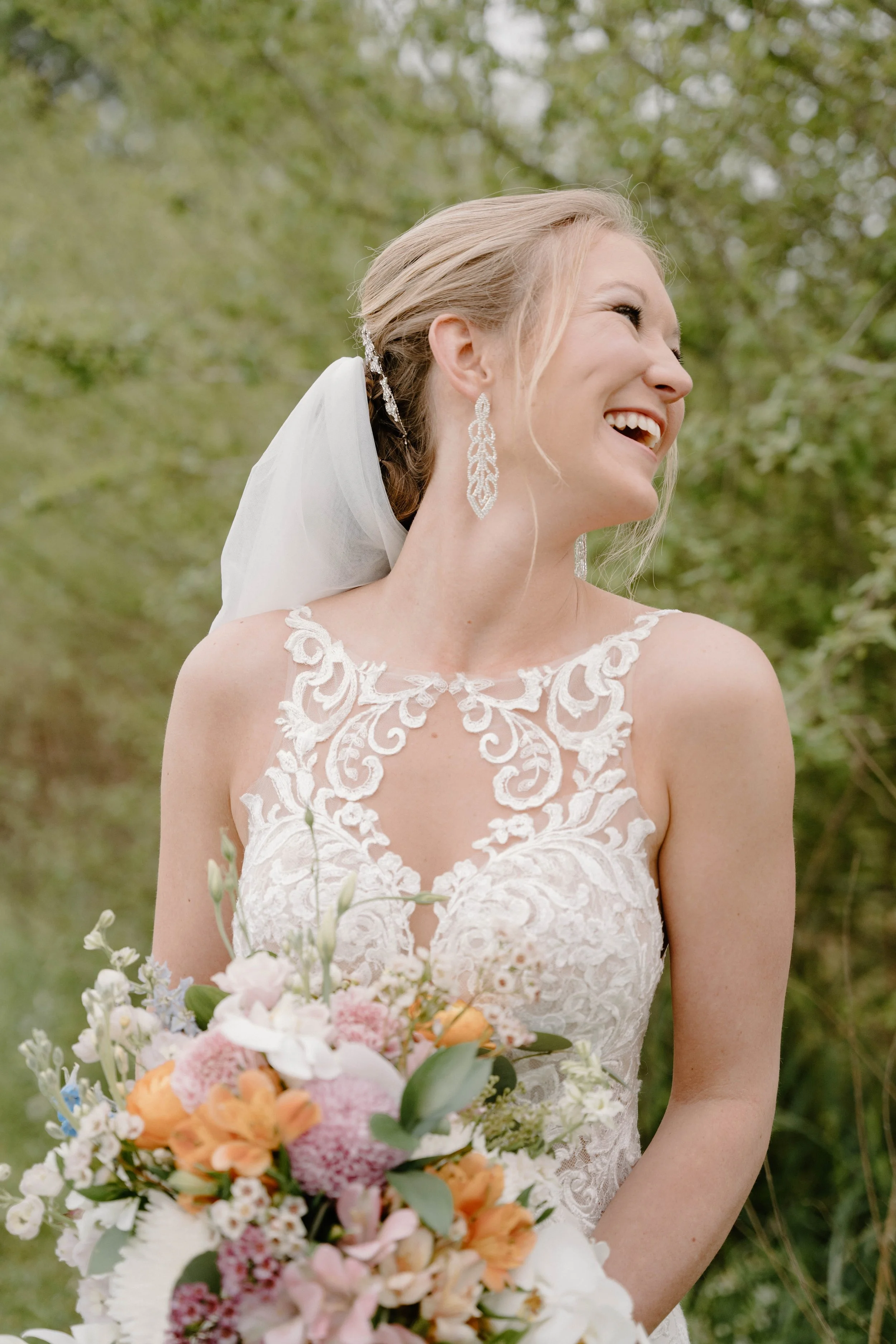 Pastel Wedding Florals in Cullman Alabama — Huntsville Wedding Florist