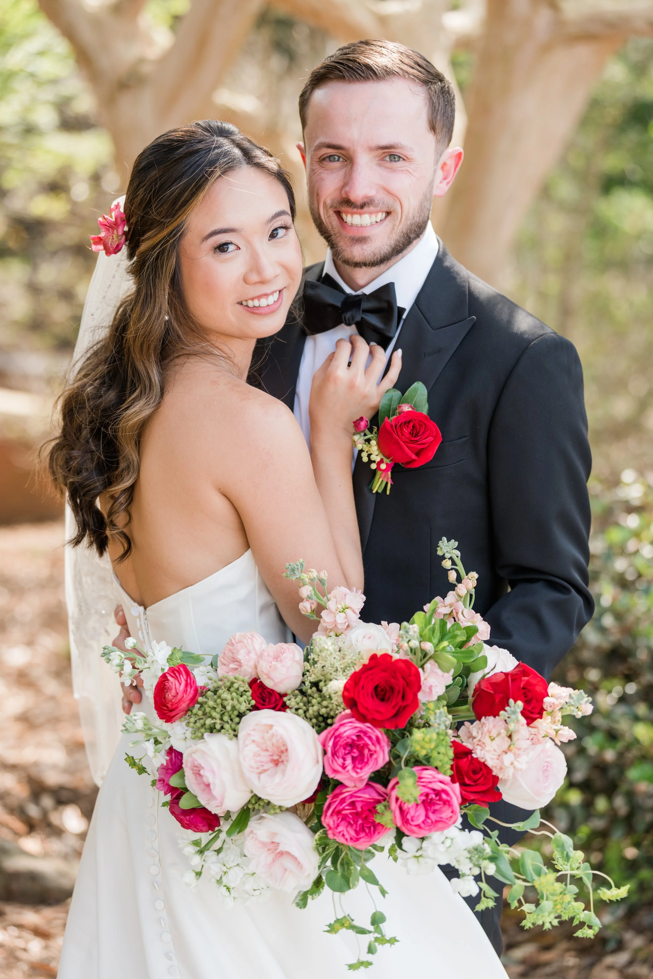 bridal bouquet botanical gardens huntsville