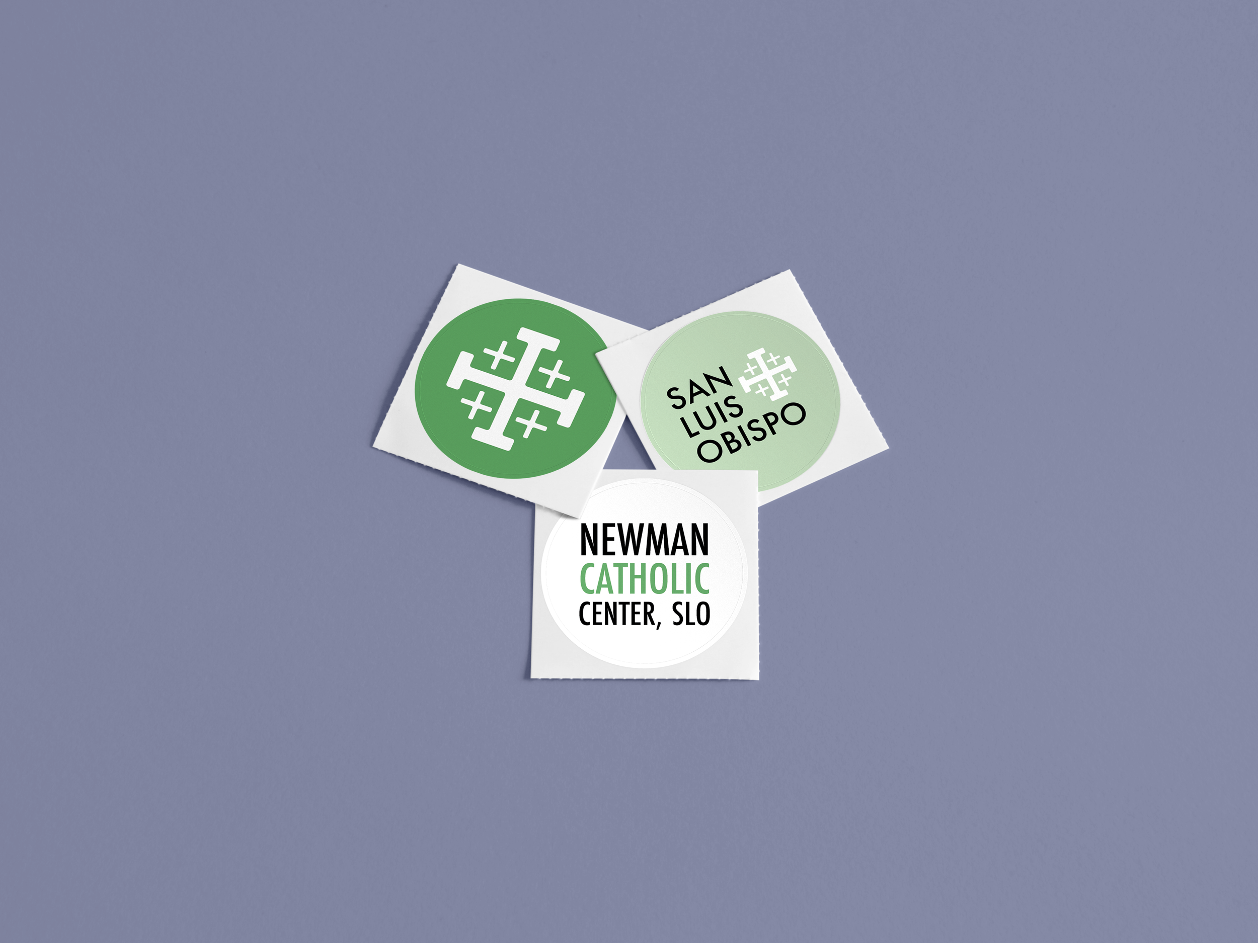 Newman Center Stickers