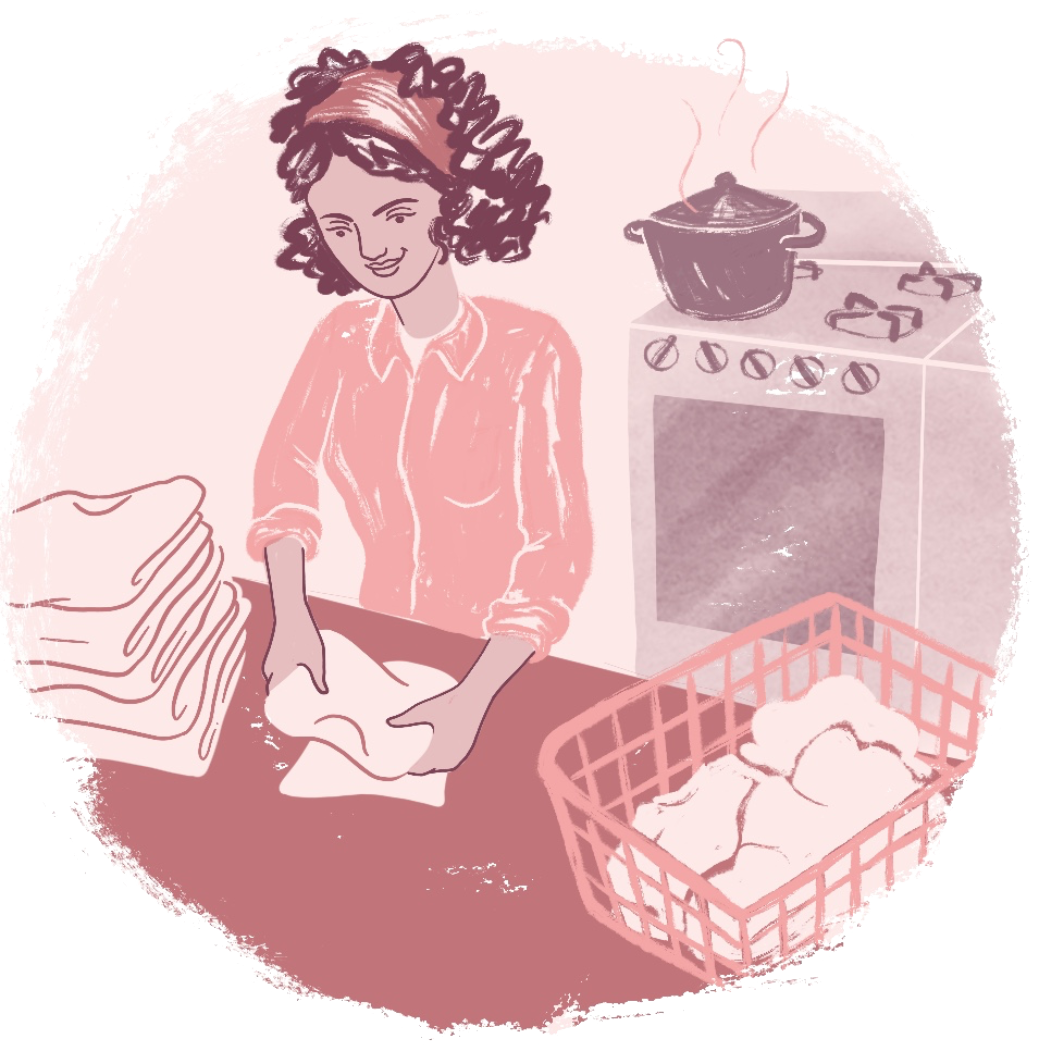 Soft-focused background image of a peaceful sleeping newborn baby